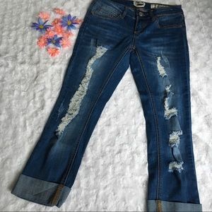 Indigo Rein Cropped Jeans